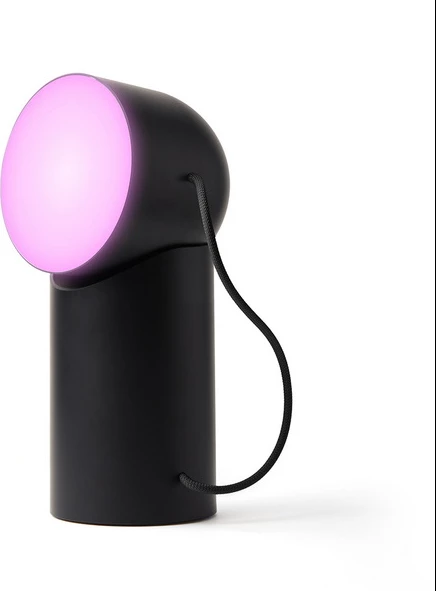 Llambë portative lëvizëse Lexon Orbe LH88N, LED, USB-C, e zezë