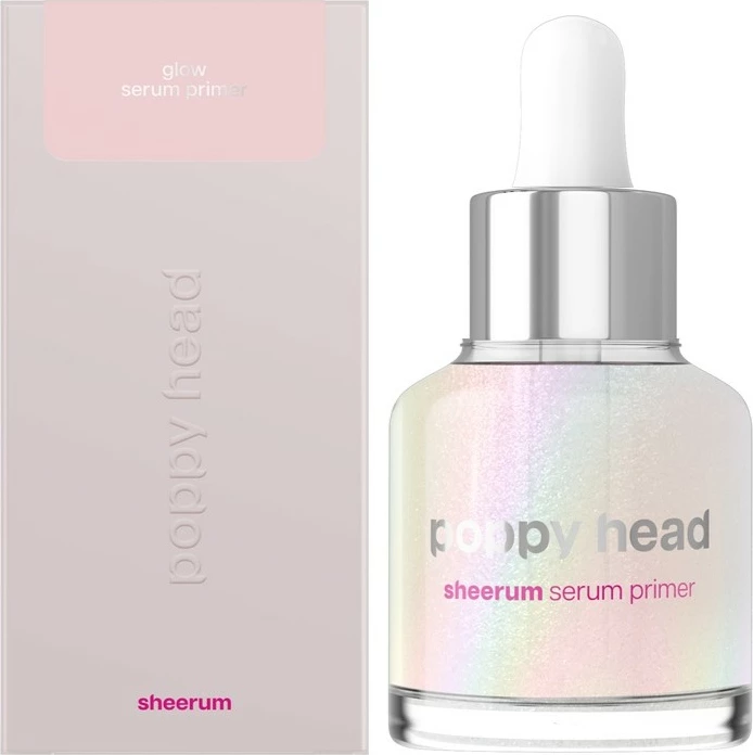 Serum nën grim për femra Poppy Head Sheer Illuminating, 30ml