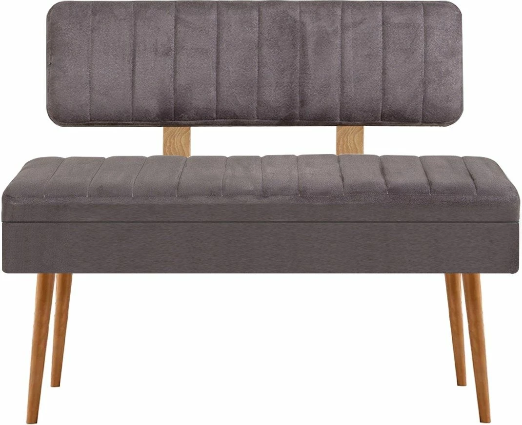 Tavolinë me karrige, set 5 pjesësh, zgjatshme, Hanah Home Vina 0701-4, anthracite, atlantic