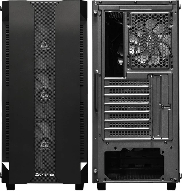 Kasë kompjuteri Chieftec GS-01B-OP, e zezë