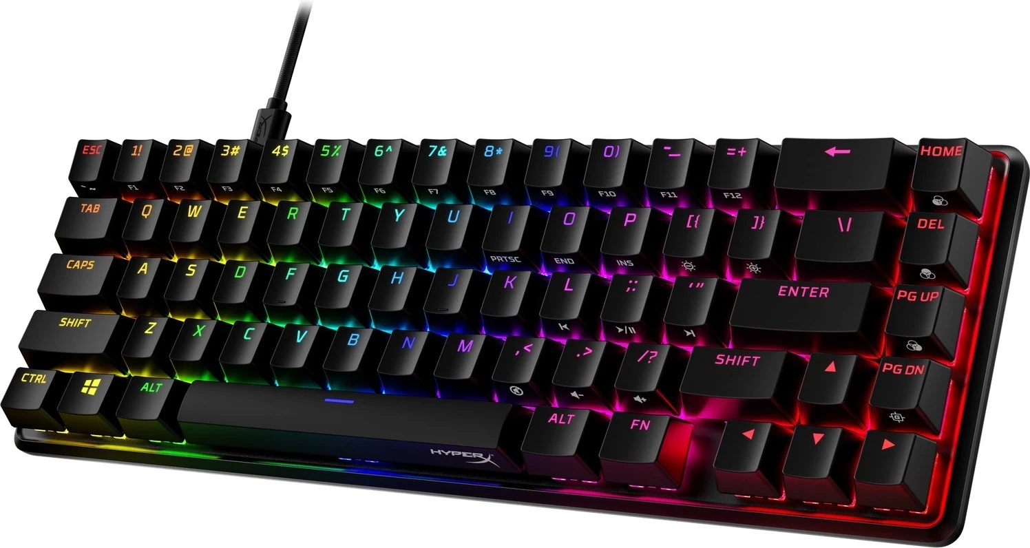 Tastierë HyperX Alloy Origins 65 Gaming, e zezë 