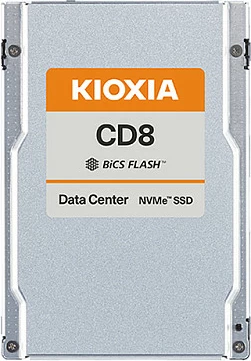 SSD internal Kioxia CD8-R 15TB, 2.5", NVMe PCIe 4.0, 6600MB/s, argjendtë