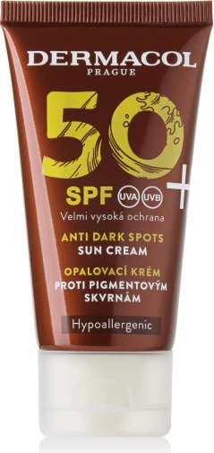 Krem mbrojtës ndaj diellit dhe njollave të errëta Dermacol, 50ml