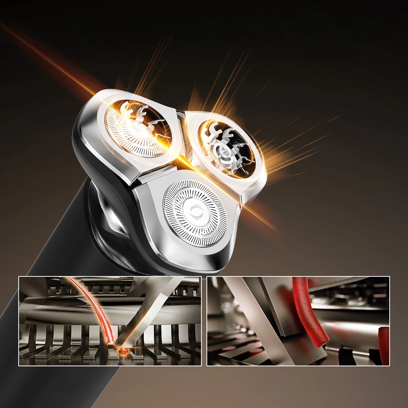 Makinë rroje MAXGROOM M-8012 3-në-1, 600 mAh, IPX7, USB-C, set me aksesorë, e zezë