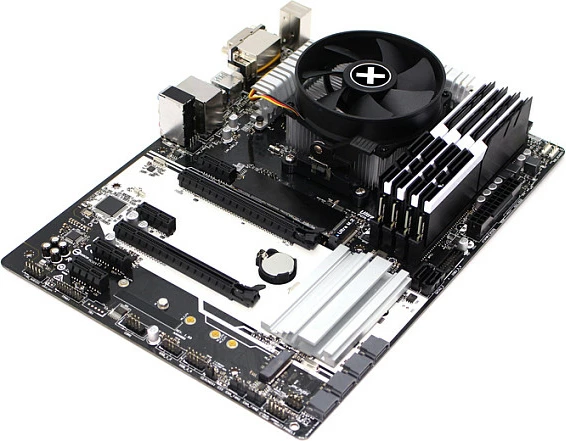 Ftohës CPU Xilence A200, AMD Socket AM4/AM5, 92mm, 2200RPM, 25dB, i zi