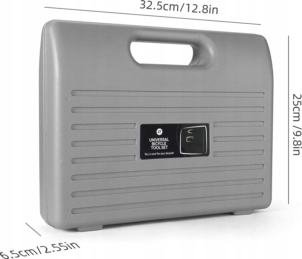 Set veglash për biçikletë Rockbros 43210810001, 44 pjesë, gri/zi