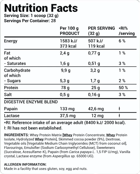 ARMY1 Whey Protein 908gr