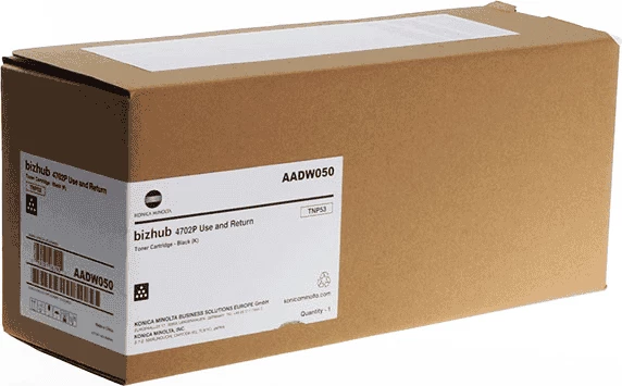 Toner, Konica Minolta, TNP53 / AADW050, 25000 faqe, Standard, e zezë