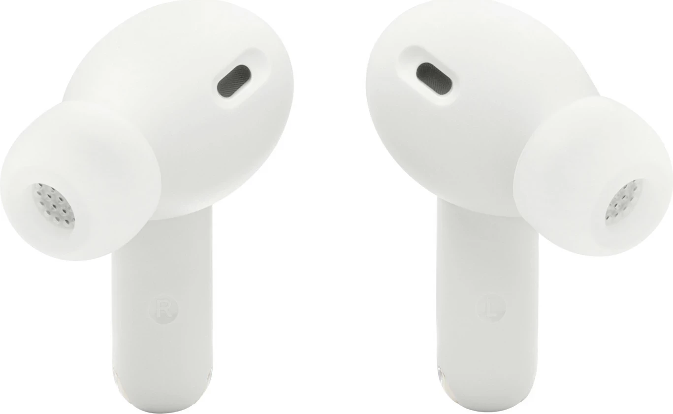 Kufje JBL Wave Beam 2, true wireless, ANC, Bluetooth, deri 40 orë, të bardha