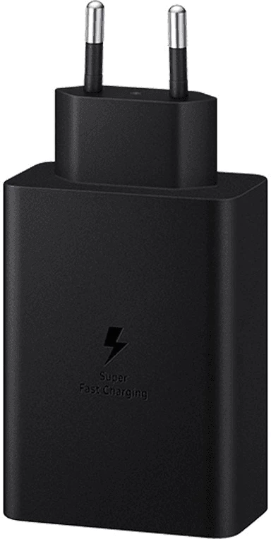 Karikues shtëpie Samsung EP-T6530 65W, 1x USB-A + 2x USB-C, me kabllo USB-C në USB-C, i zi, EU blister