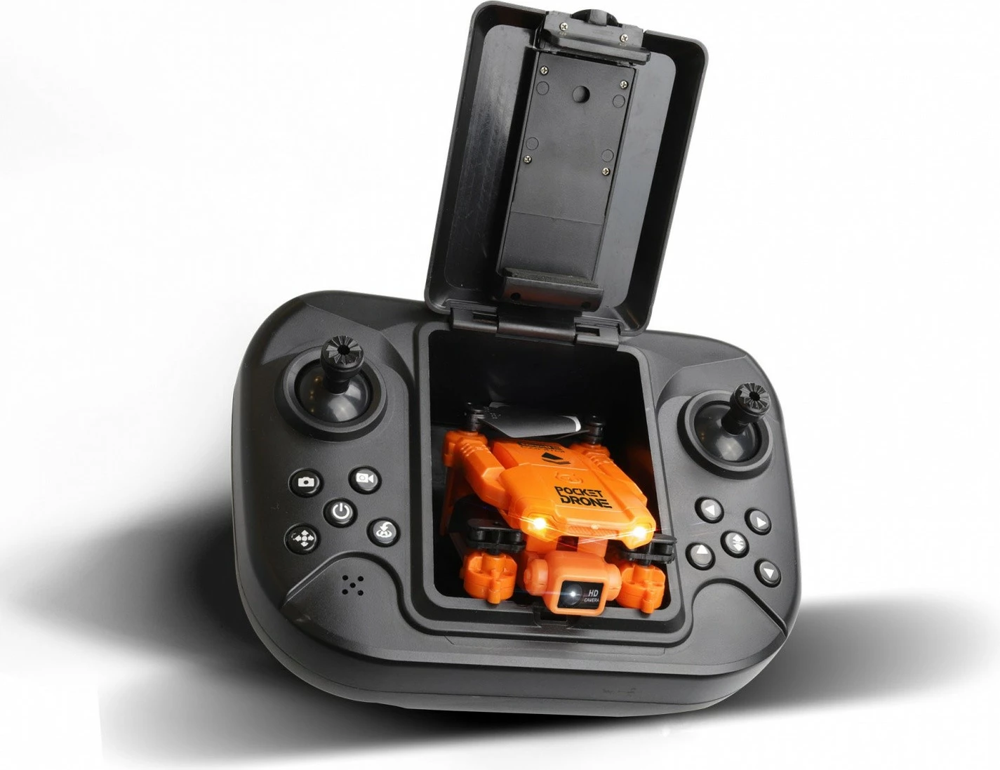 Dron Revell RC Pocket Drone, me telekomandë, kamerë 720p, portokalli/zi
