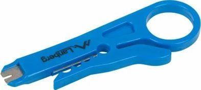 Zhveshës izolimi kabllosh Lanberg NT-0103 për STP/UTP, audio dhe SPT-1/SPT-2, blu, 1 copë