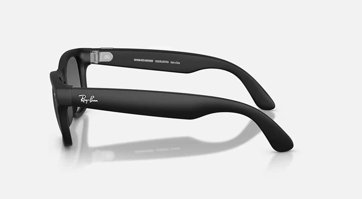 Syze smart Ray-Ban Meta Wayfarer Gen 2 RW4012 (601ST350), 32 GB, kamerë 12 MP, 150/50, Matte Black