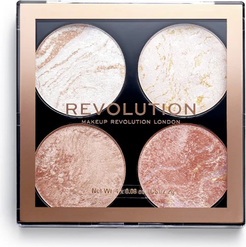 Shkëlqyes për faqe Makeup Revolution Cheek Kit, Take A Breather