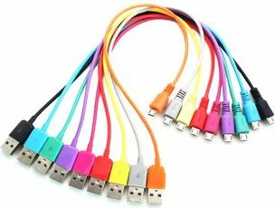 Kabllo USB 4World 07953OEM, USB-A në microUSB, 1 m, USB 2.0, portokalli