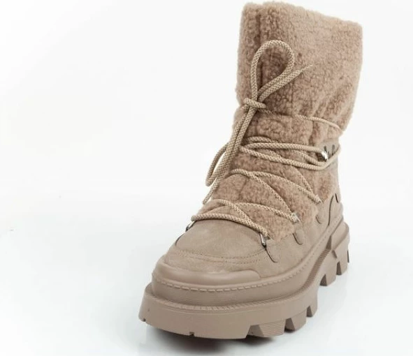 Çizme për femra Lee Cooper, krem