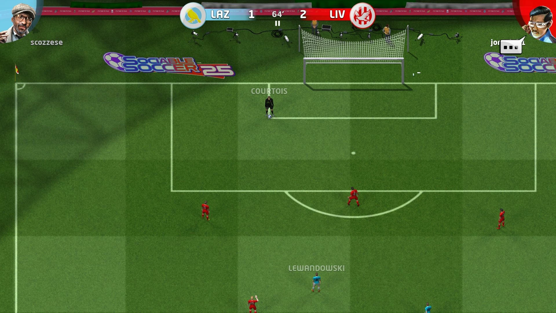 Lojë për Nintendo Switch Tower Studios Sociable Soccer 2025, kod digjital në kuti (CIAB)