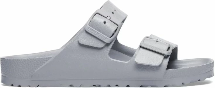 Flip-Flops për meshkuj Birkenstock, gri/argjend [Madhësia: 41]