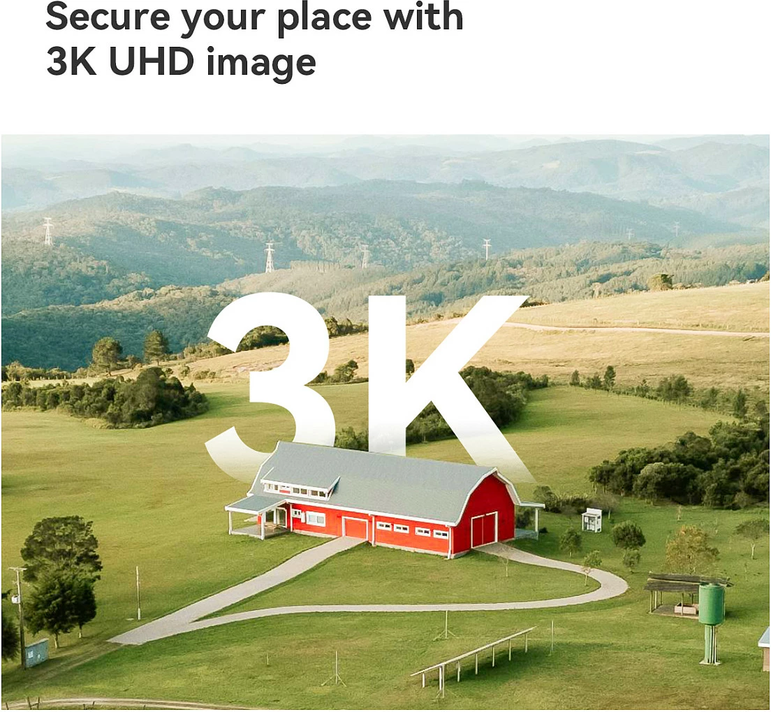 Kamerë sigurie IP Imou AOV PT 5MP, 4G LTE, Wi‑Fi, me panel solar, e jashtme, e bardhë