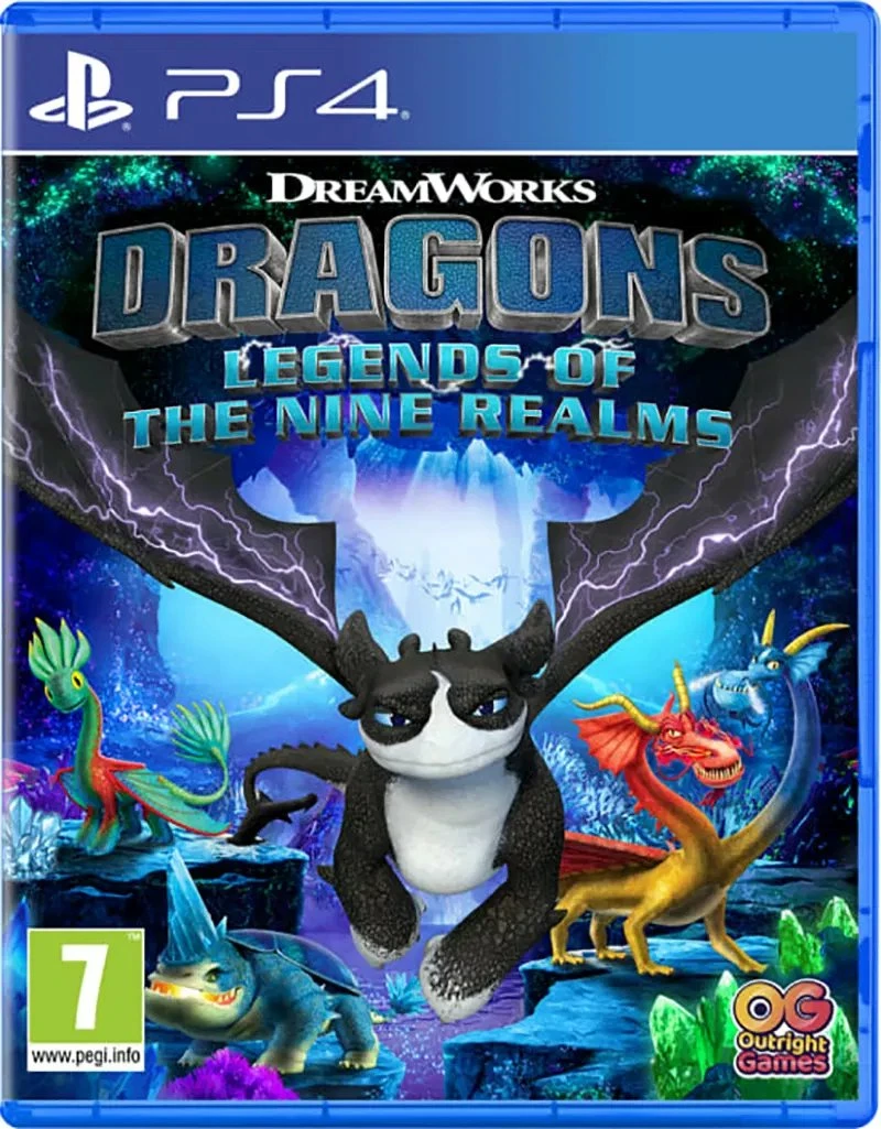 Video lojë PS4 Outright Games Dragons: Legends of The Nine Realms, PEGI 7