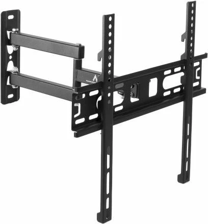 Mbajtëse muri për TV Maclean MC-761 26\"-55\" deri 30 kg, VESA 400x400, e zezë