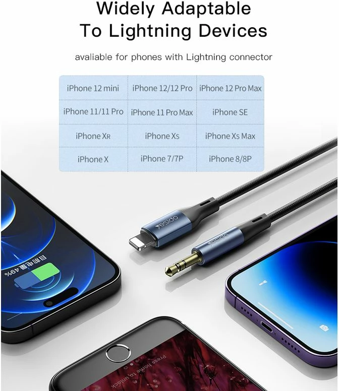 Kabllo Iphone To Aux 1m