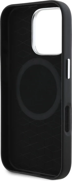 Mbështjellës BMW M Smooth Full Wrapped Metal MagSafe për iPhone 16 Pro Max, i zi