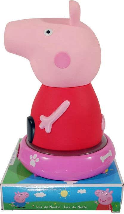 Llambë nate KiDS Licensing Peppa Pig PP17028, me figurë Peppa Pig, me bateri