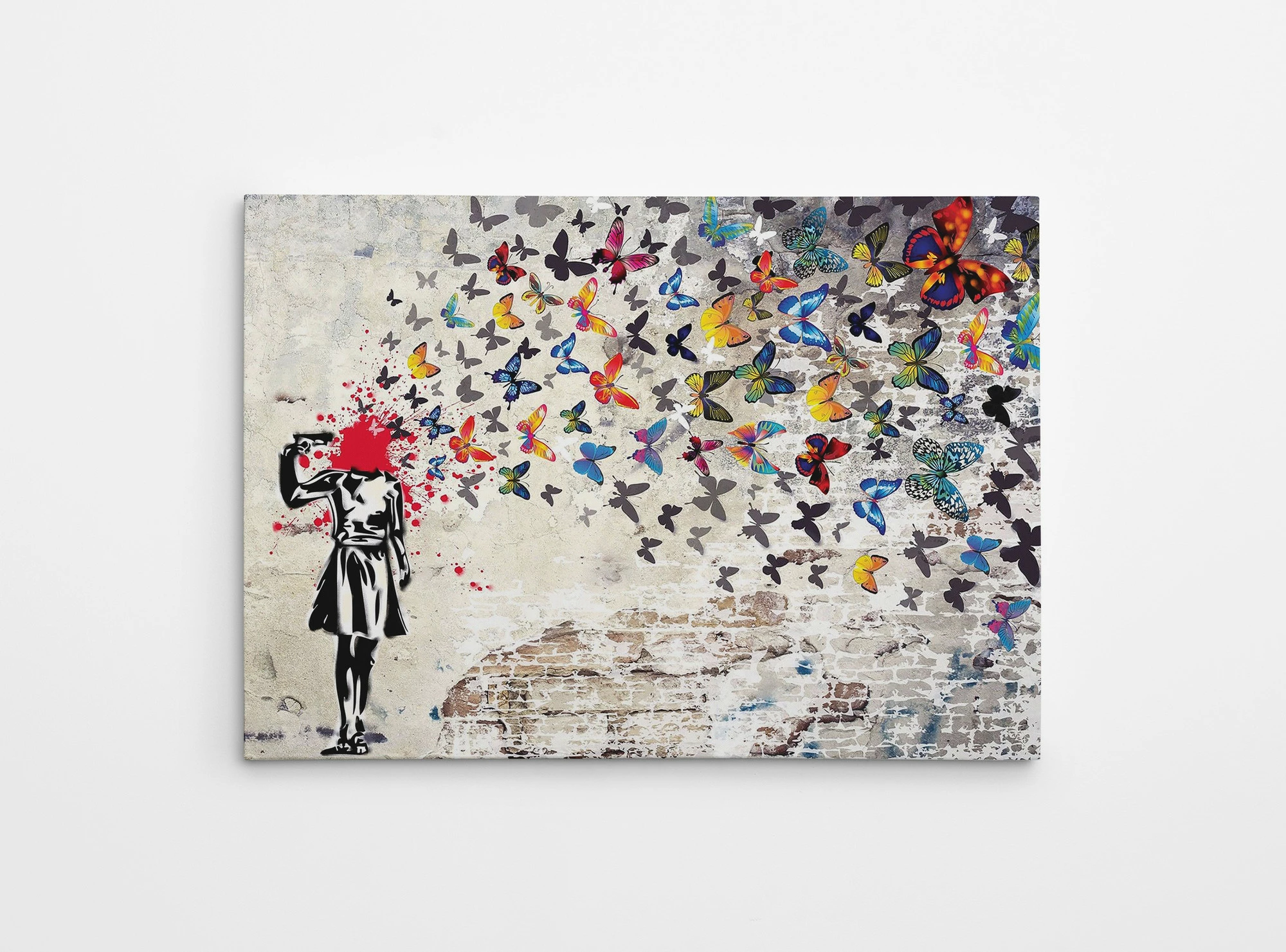 Pikturë dekorative në kanavacë, Wallity WY51, shumëngjyrëshe, 70x100cm