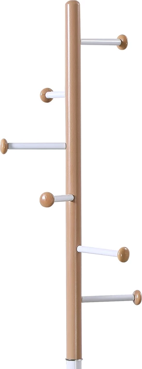 Varëse palltosh Serea, metalike, ngjyrë e bardhë-natyrale, D30x175cm