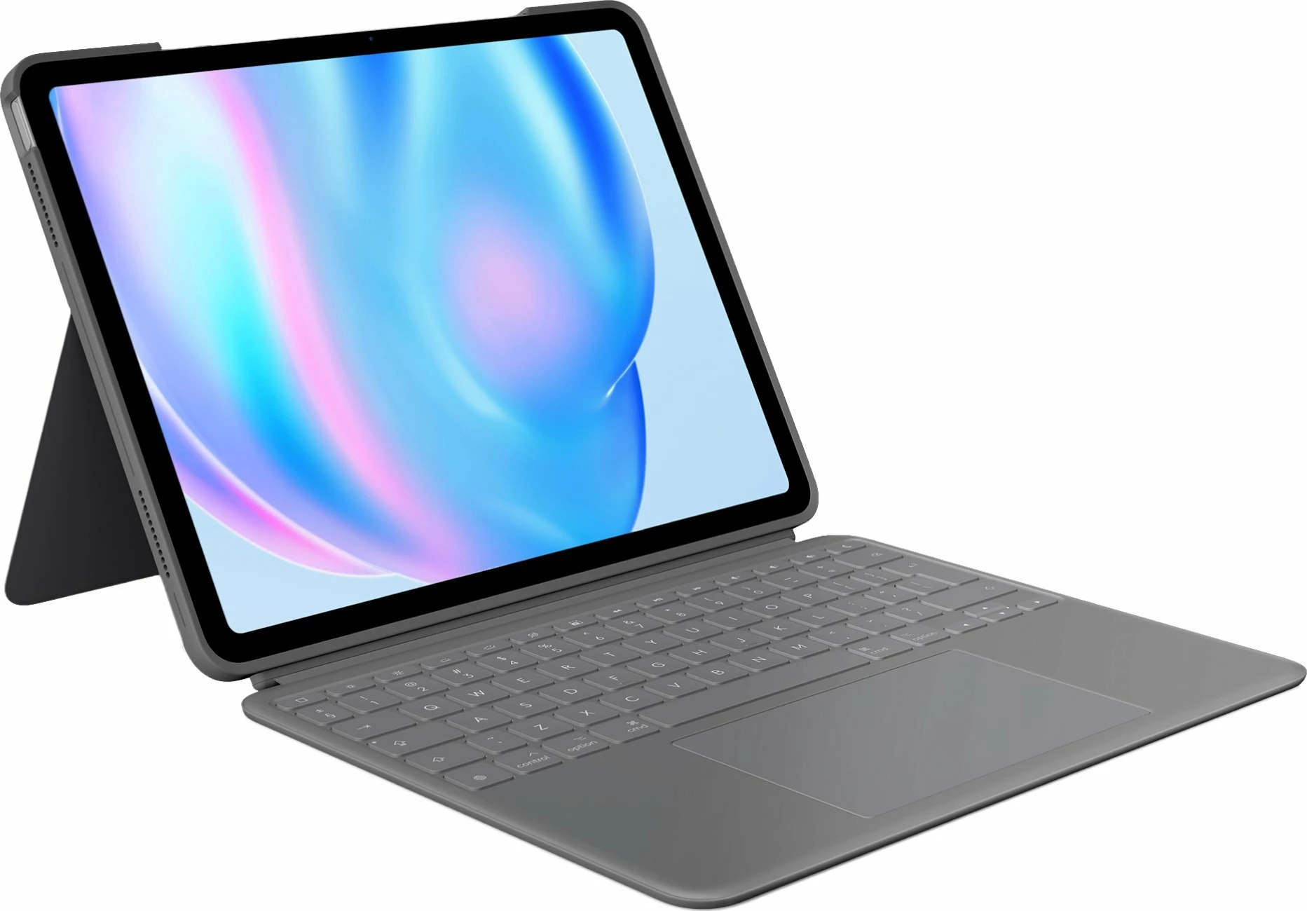 Tastierë me mbështjellës Logitech Combo Touch 920-012618 për iPad Air 13-inch (M2/M3, 2024/2025), Gri