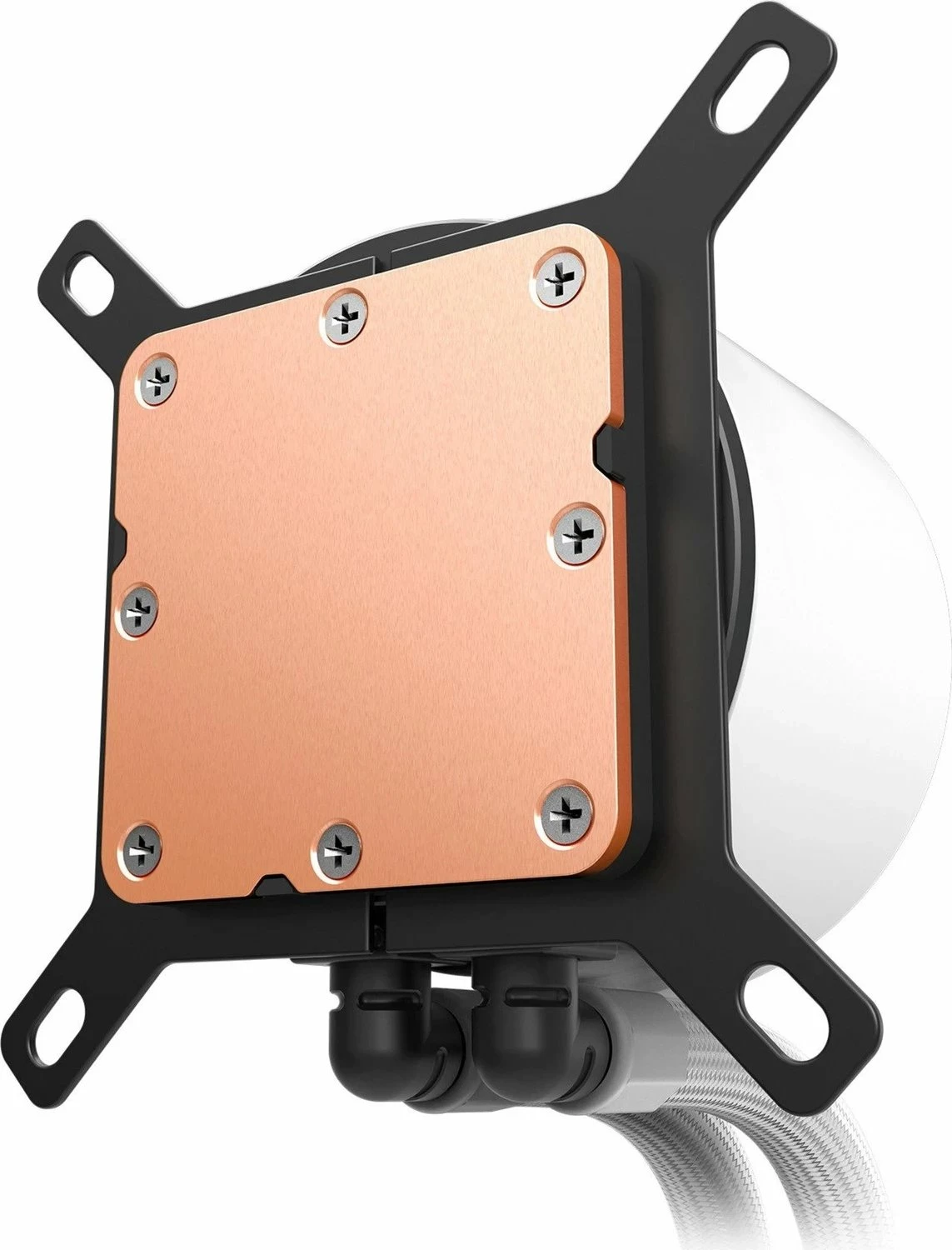 Ftohës me ujë AIO NZXT Kraken Plus 360 RGB RL-KR360-W2 360mm, LCD 1.54\", 3x120mm, e bardhë