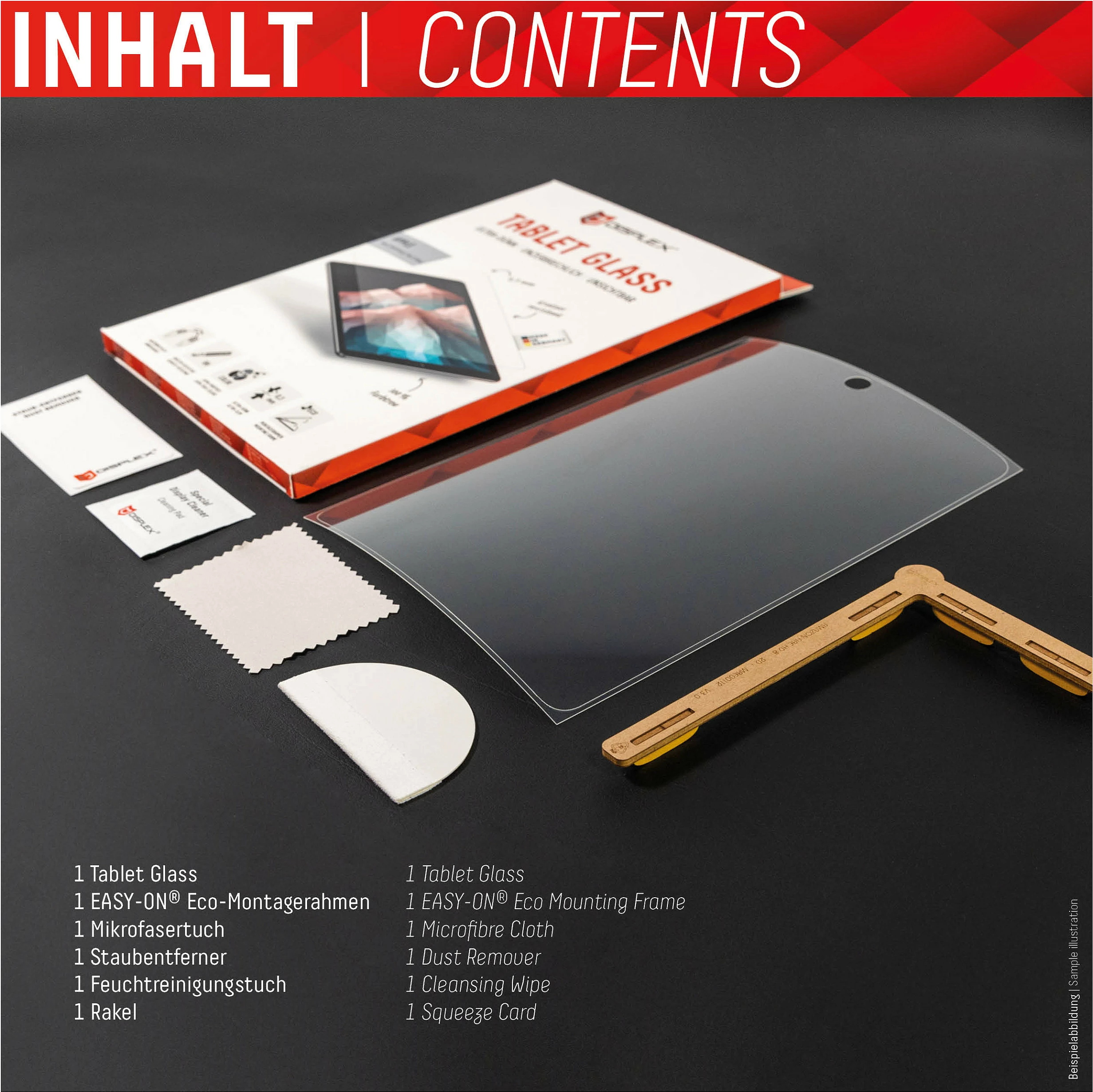 Xham mbrojtës Displex Tablet Glass 9H për Apple iPad 10.9" Gen 10 (2022) / iPad 11" (2025), transparent