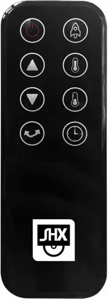 Ngrohës elektrik portativ SHE SHXP2200PTC 2200W PTC qeramik, me termostat, me telekomandë, i bardhë