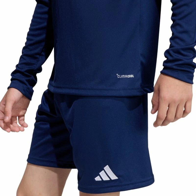 Fanellë me mëngë të gjata për fëmijë adidas, navy blue