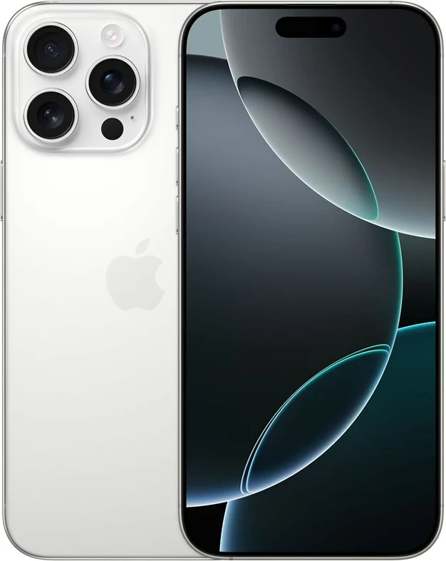 Apple iPhone 16 Pro Max, 6.9", 512GB, white titanium