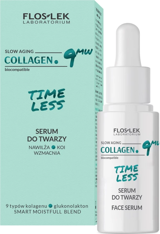 Serum për fytyrë Floslek Collagen.9MW Timeless për femra 30ml