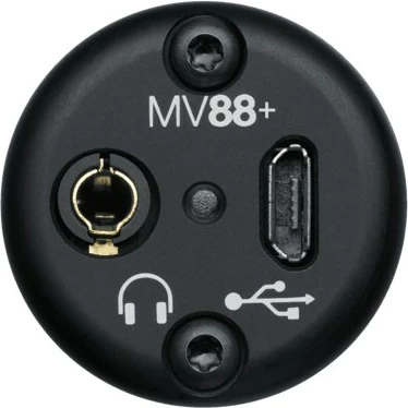 Mikrofon tavoline Shure MV88+ Video Kit, i zi
