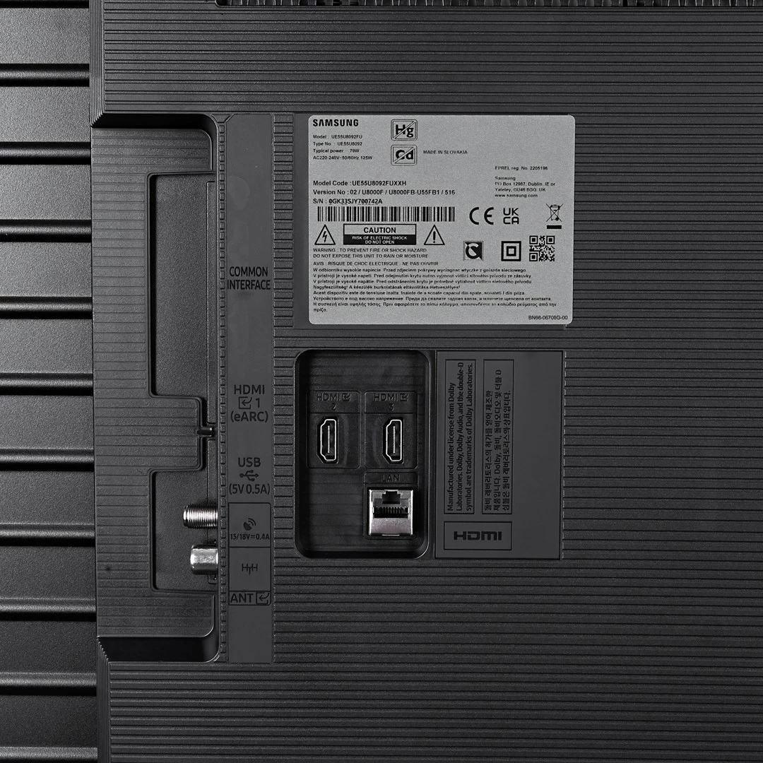 Televizor Smart Samsung UE43U8092FU, 43", 4K Ultra HD, LED, i zi