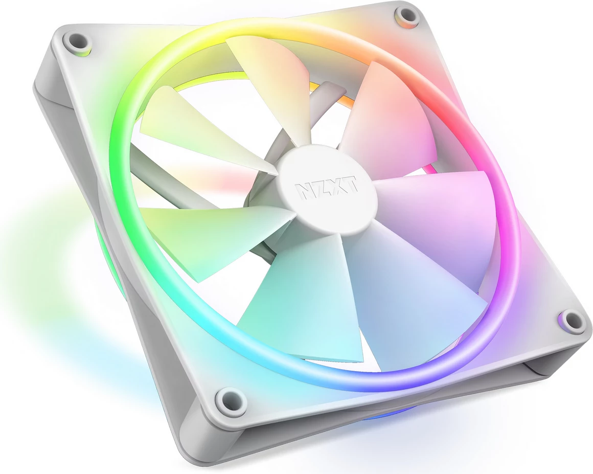 Ventilator kasë NZXT F120 RGB Duo RF-D12SF-W1 120mm RGB, i bardhë