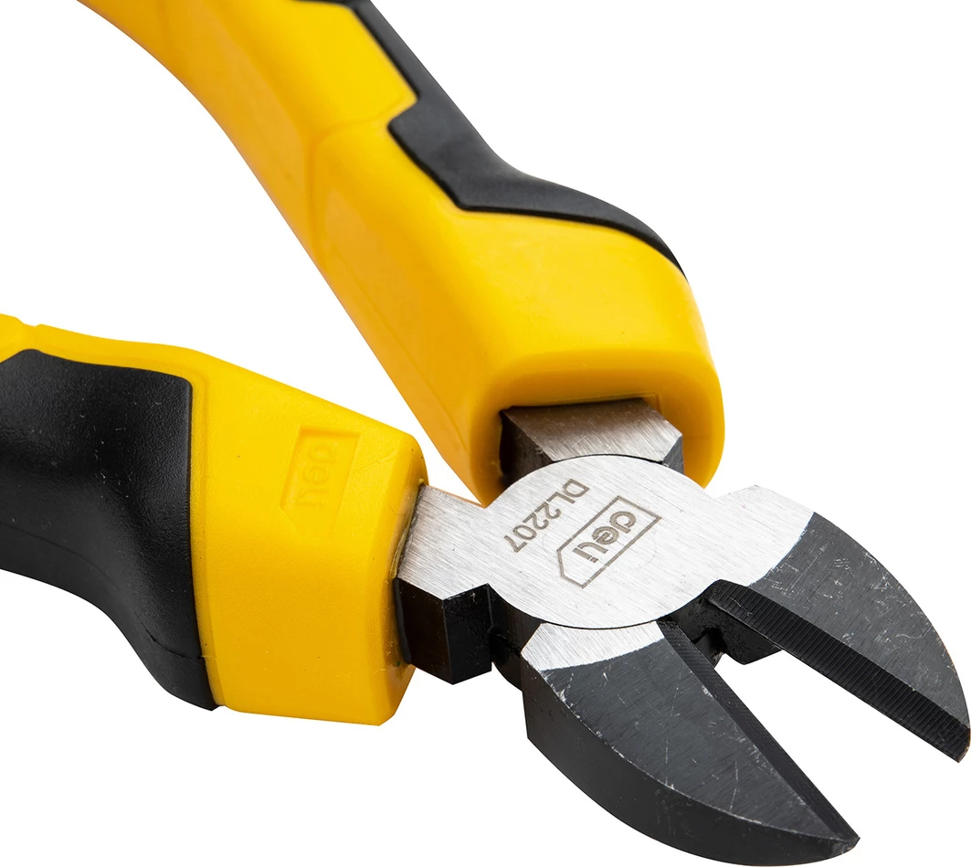 Darë diagonale Deli Tools EDL2207, 7 inç, e verdhë