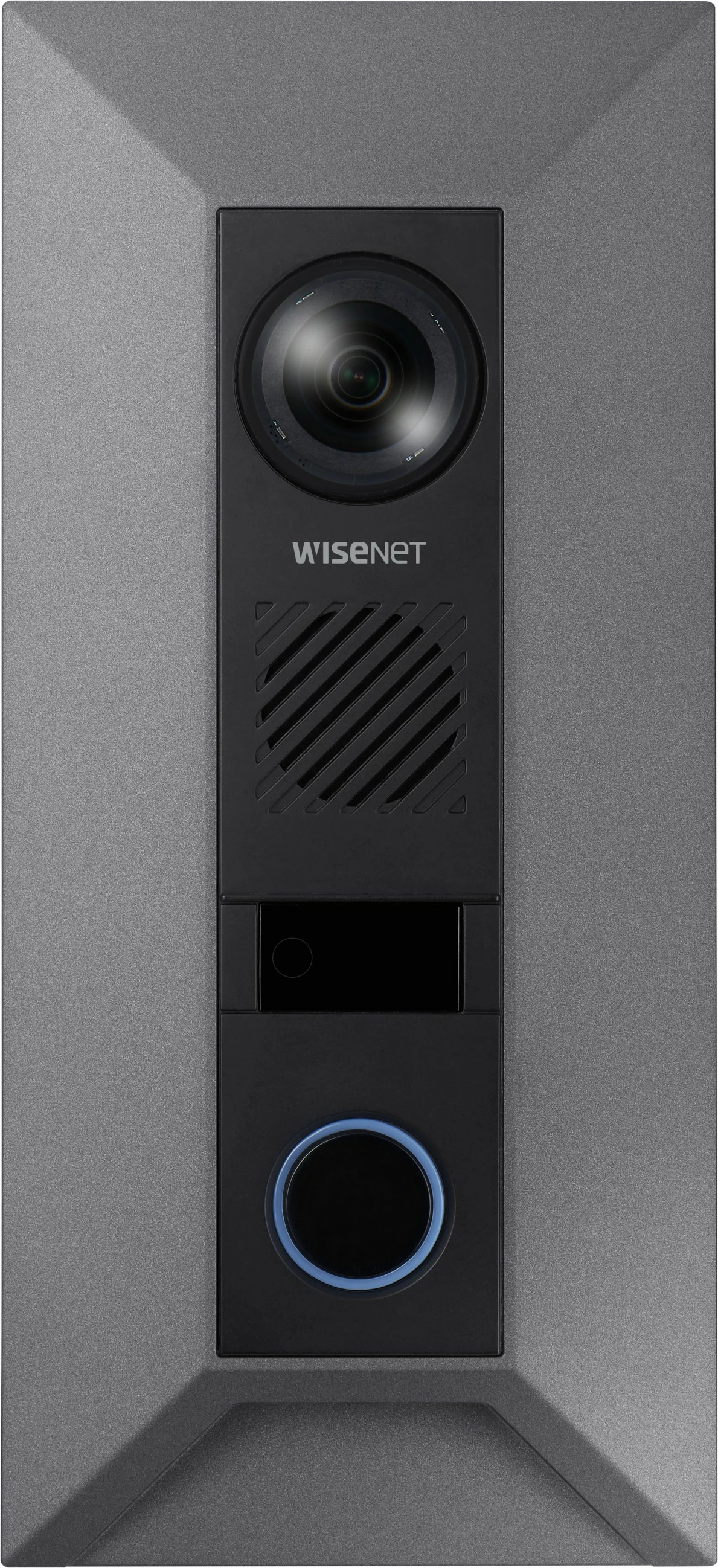 Interkom video Hanwha Wisenet TID-600R, Full HD, kënd i gjerë, PoE, e zezë