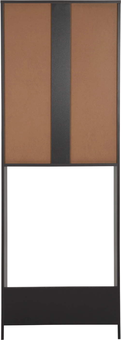 Mobilje për lavatriçe TERRY FH9122.13 me kabinet dhe rafte melamine gri 64x29x181H cm