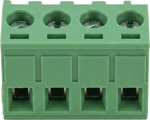 Konektor terminal me vida Synergy21 KEFA, Phoenix kompatibile, 4-pin, jeshile