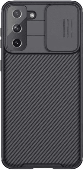 Mbështjellës NILLKIN CamShield për Samsung Galaxy S23 Plus 5G, mbrojtje kamere, i hollë, grip i mirë, i zi
