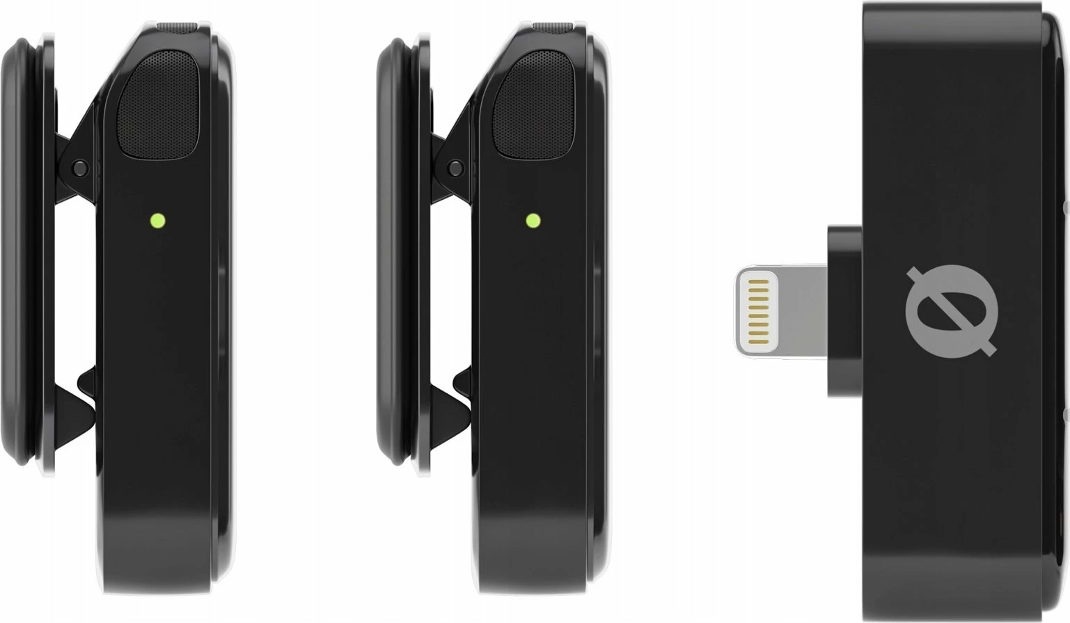 Mikrofon wireless Rode Wireless Micro WIMICROL Lightning, set 2x transmitter + receiver + kuti karikimi, i zi