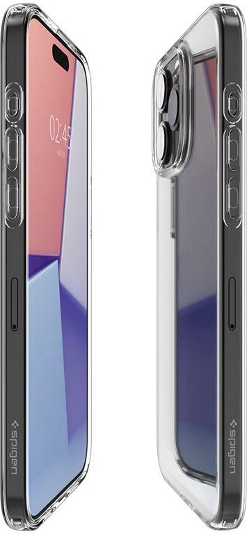 Mbështjellës Spigen Crystal Flex për iPhone 15 Pro Max, Transparent