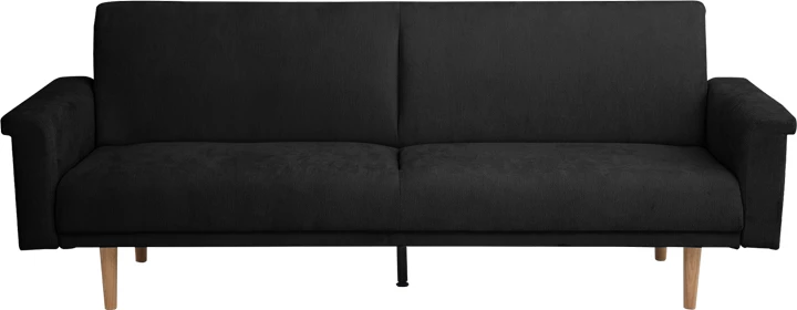 Krevate divan Flexo, stof antracit, 220x84.5x82cm