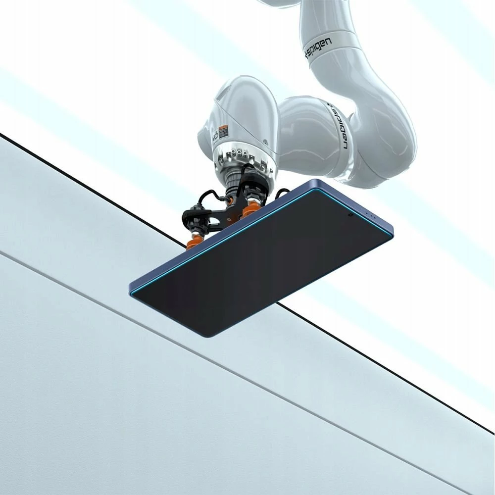 Xham i temperuar Spigen Glas.TR EZ Fit HD për Samsung Galaxy S25 Ultra, transparent, set 2 copë