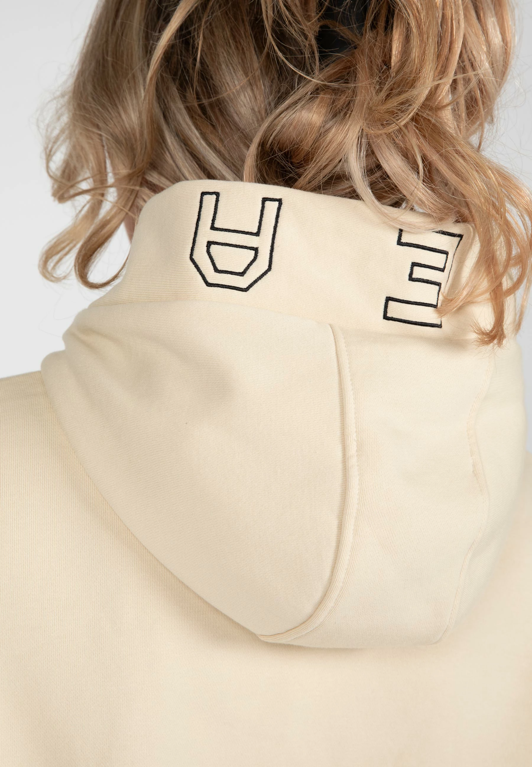 Tracey Cropped Hoodie - Beige [Madhësia: XS]